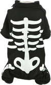 Glow In The Dark Skeleton Dog Jumpsuit