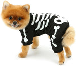 Glow In The Dark Skeleton Dog Jumpsuit