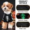 Glow In The Dark Skeleton Dog Jumpsuit