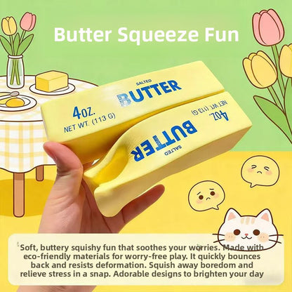 Slow Rebound Butter Stick Squishy Toy Ultra Soft Stress Relief Gadget