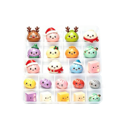 Christmas Advent Calendar Squishy Stress Relief Toy 24 Box Set